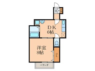 タイムコテージの物件間取画像